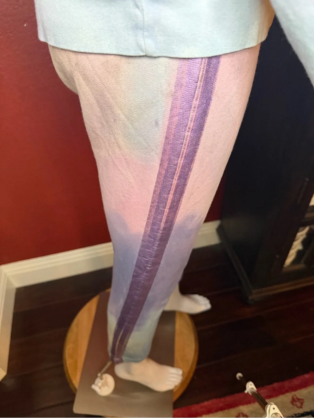 MOTHER Tie-Dye Set — Pastel Purple, Pink & Blue